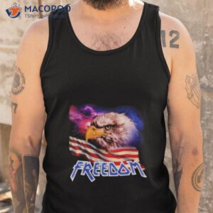 freedom eagle american flag shirt tank top