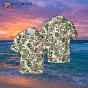 French Air Force Paratrooper’s Brevet Hawaiian Shirt