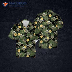 French Army And Navy Paratrooper Brevet Hawaiian Shirt