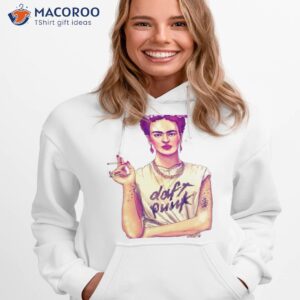 frida kahlo daft punk shirt hoodie 1