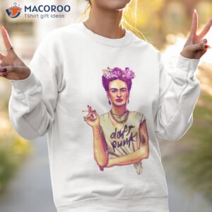 frida kahlo daft punk shirt sweatshirt 2