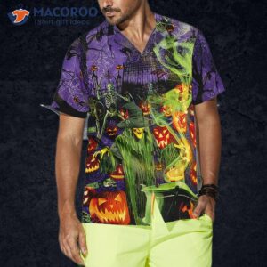 fright night witch hour halloween hawaiian shirt 4