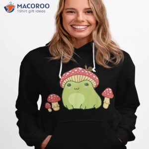 Frog With Mushroom Hat And Snail, Cottagecore Aesthetic Shirt