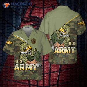 Front Toward Enemy U.s. Army Hawaiian Shirt, Proud Veteran Shirt: Best Gift For Veterans