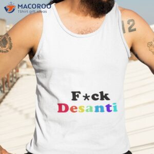 fuck desantis shirt tank top 3