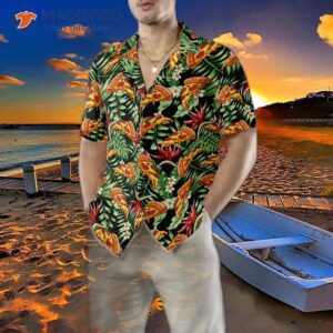 funky tropical pizza s hawaiian shirt 4