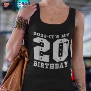 funny 20th birthday design it s my 20 year old 1 shirt tank top 4