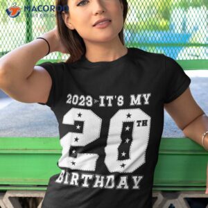 funny 20th birthday design it s my 20 year old 1 shirt tshirt 1