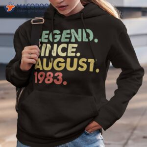 funny 40 year old august 1983 vintage retro 40th birthday shirt hoodie 3