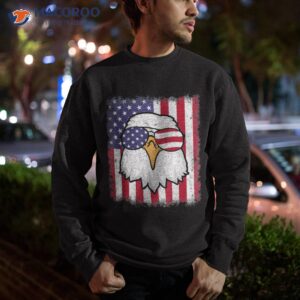 funny 4th of july american flag patriotic eagle usa shirt sweatshirt 1