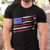 Funny 4th Of July Fighter Jets Usa American Flag Celebration Shirt