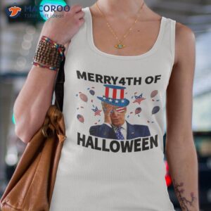 funny 4th of july happy halloween confused 2023 shirt tank top 4