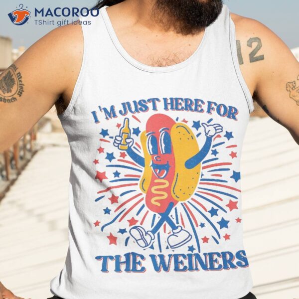 Funny 4th Of July Weiners Hot Dog Fourth Shirt