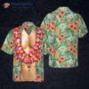 Funny Aloha Tropical Flower ‘s Hawaiian Shirt Costume