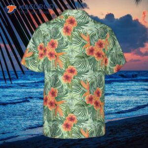 funny aloha tropical flower s hawaiian shirt costume 2