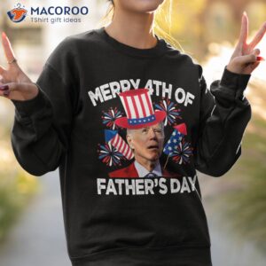 funny biden glasses merry 4th of fathers day july shirt sweatshirt 2