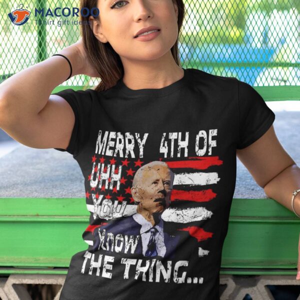 Funny Biden Happy Fourth Of July.biden 4th July Memes Shirt