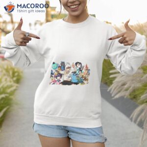 funny cartoon scissor seven anime shirt sweatshirt 1