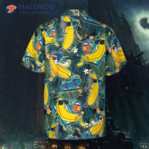 funny chill tropical banana hawaiian shirt 1