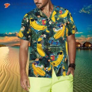 funny chill tropical banana hawaiian shirt 3