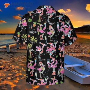 Funny Christmas Flamingo Hawaiian Shirt, Tropical Shirt For , Best Gift Idea