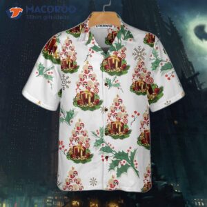 Funny Christmas Tree Sloth Hawaiian Shirt, Best Gift For
