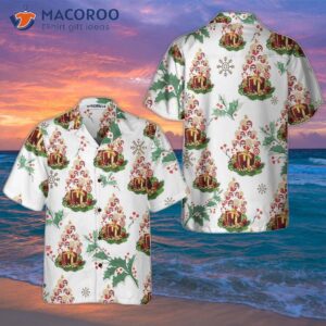 funny christmas tree sloth hawaiian shirt best gift for 2