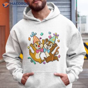 funny dancing birthday chip and dale disney shirt hoodie