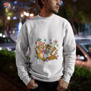 funny dancing birthday chip and dale disney shirt sweatshirt