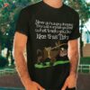 Funny Donkey, Never Go Hungry Shopping Shirt