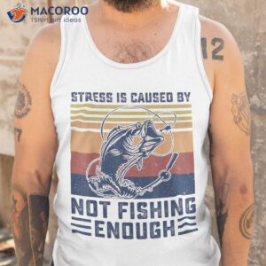 funny fishing design for bass fly lovers shirt tank top