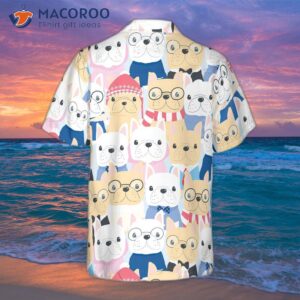 funny french bulldog hawaiian shirt 1