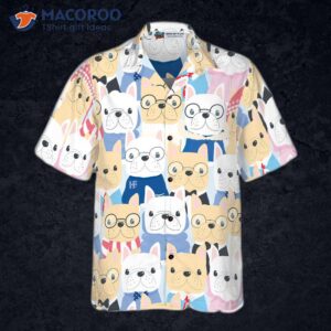 funny french bulldog hawaiian shirt 2