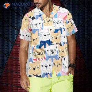 funny french bulldog hawaiian shirt 3