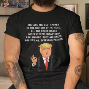 Funny Great Dad Donald Trump Father’s Day Gift Tee Shirt