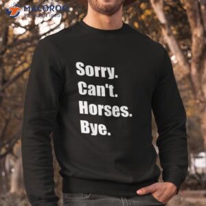 funny horse gift for boys girls shirt sweatshirt