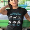 Funny Horse Lover Equestrian Rider Girl Quotes Graphic Shirt