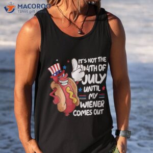 funny hot dot i m just here for the wieners 4th of july shirt tank top