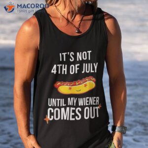 funny hotdog 4th of july for boys girls shirt tank top