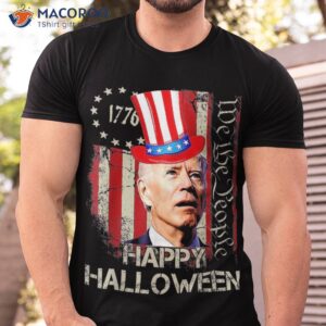 Funny Joe Biden 4th Of July Shirt Happy Halloween Firework