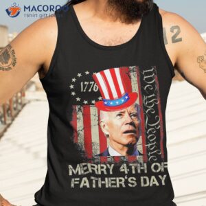 funny joe biden happy 4th of easter confused july shirt tank top 3