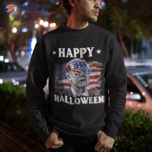 funny joe biden happy halloween confused 4th of july 2023 shirt sweatshirt