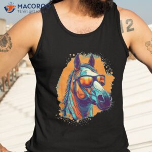 funny looking horse for horses and donkey lovers shirt tank top 3