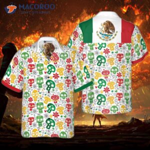 Funny Mexican Skull Hawaiian Shirt