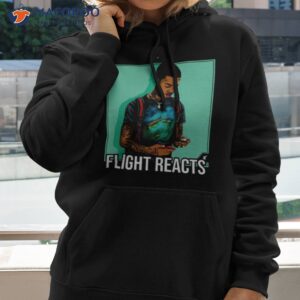 funny moment of flight reacts shirt hoodie