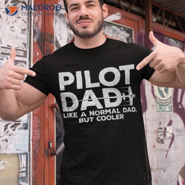 Funny Pilot Art For Dad Aviation Airplane Aircraft Shirt