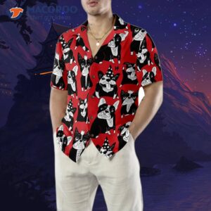 funny red french bulldog hawaiian shirt 4