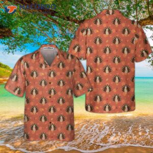 funny thanksgiving turkeys hawaiian shirt turkey gobble gift for day 0