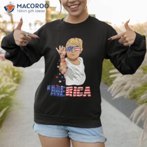 funny trump salt merica freedom 4th of july shirt gifts sweatshirt