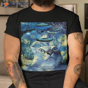 Funny Ufo Cat Shirt